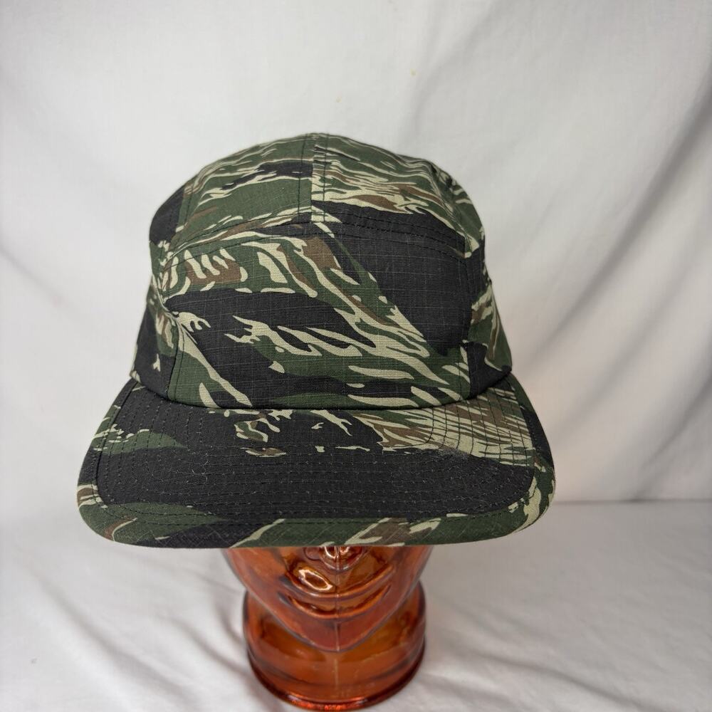 Tiger Camo Adjustable 5 Panel Hat The Classics
